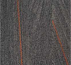 Milliken Facet fca 33-79 Anthracite Tangerine фото 1 | FLOORDEALER